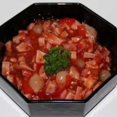  - Kasslerhähnchensalat Salate » Salate mit Ketchup-Dressing