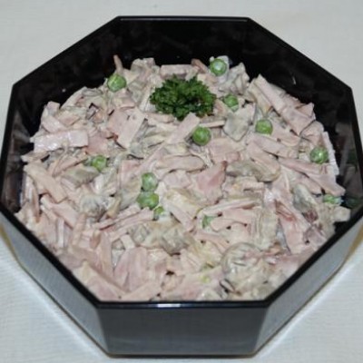  - Schinken/Champignon Salat Salate » Mayonnaisesalat