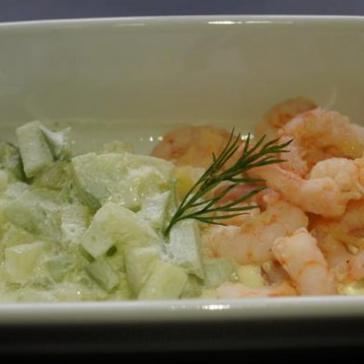  - Wasabi Gurkensalat Fingerfood