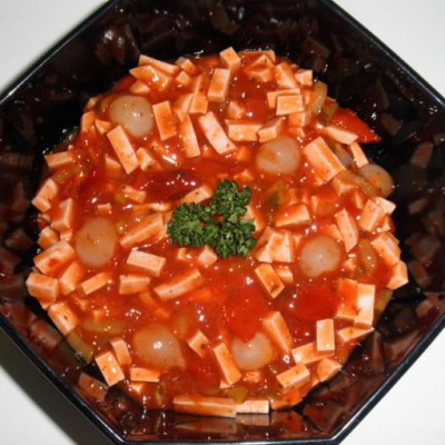  - Würstchensalat Salate » Salate mit Ketchup-Dressing